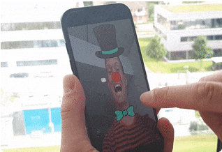 Pocketcode Gesichtserkennung
